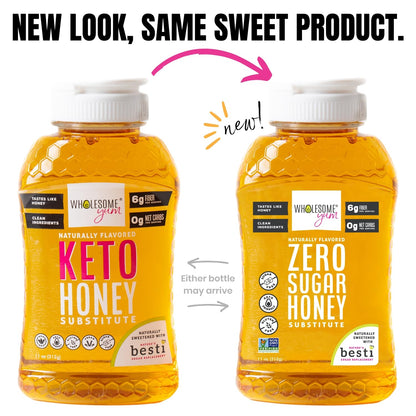 Wholesome Yum Cinnamon Monk Fruit Honey Substitute – Simple Ingredient Sweetener for Intentional Home Kitchens