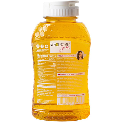 Wholesome Yum Cinnamon Monk Fruit Honey Substitute – Simple Ingredient Sweetener for Intentional Home Kitchens
