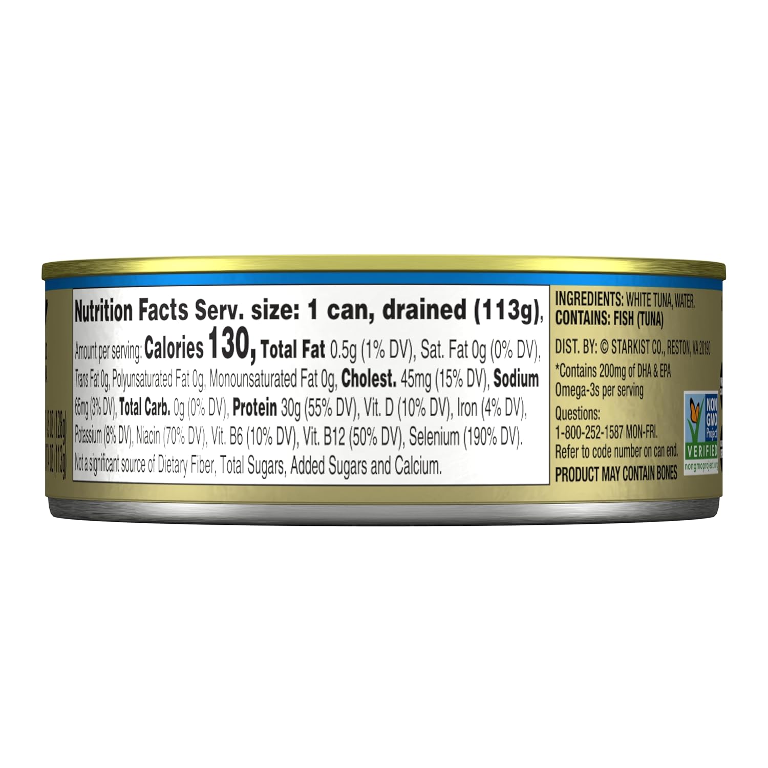 wild caught, dolphin-safe white albacore tuna