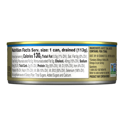 wild caught, dolphin-safe white albacore tuna