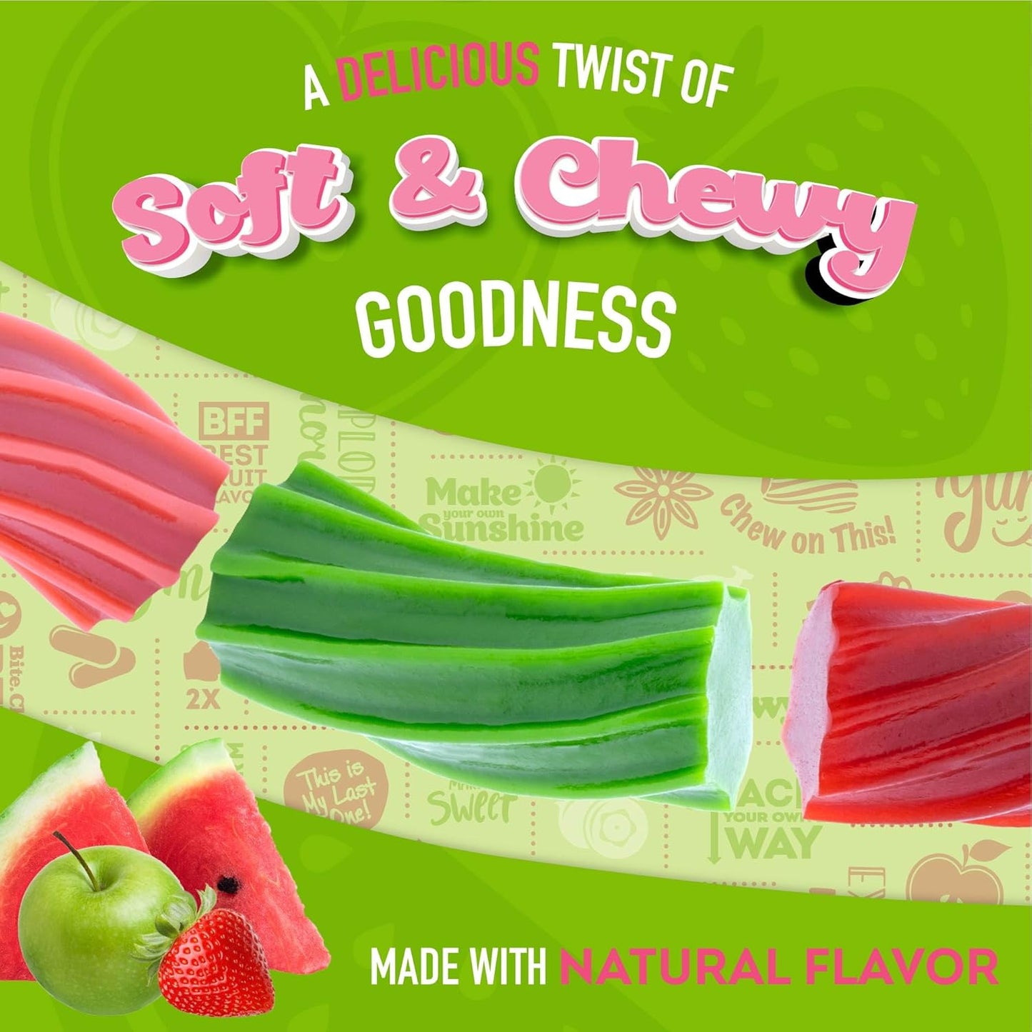 Wiley Wallaby Licorice 10 oz Soft Chewy Australian Candy Twists – Allergy-Friendly Lunchbox Treat for School