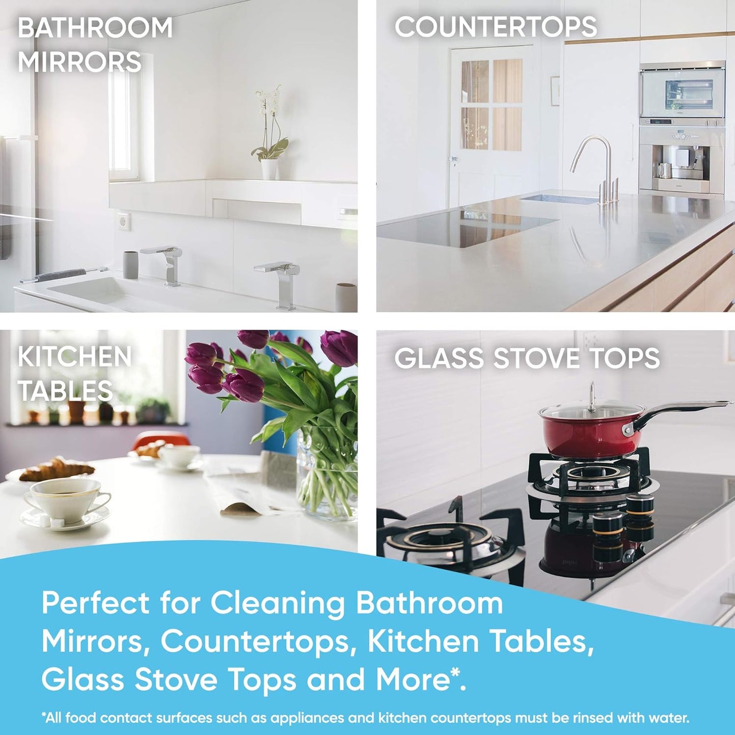 Windex Multi-Surface Disinfectant – Germ-Free Bathroom and Kitchen Care for Health-Conscious Homes