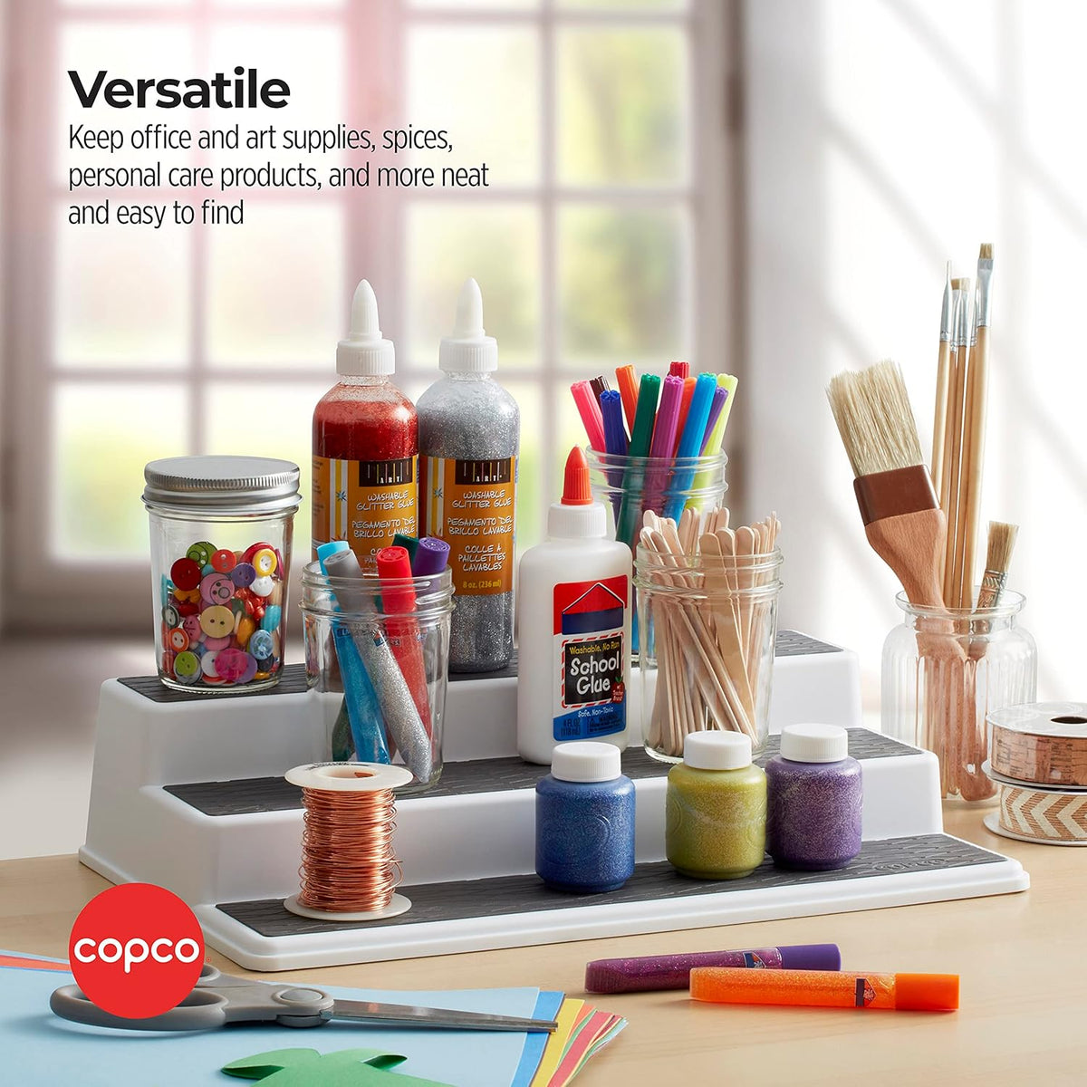 wipe-clean maintenance with a damp cloth, no special cleaners required