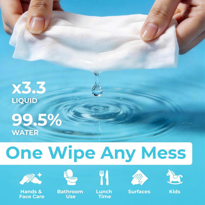 WipeCove Minimalist Flushable Wipes – Slim Single-Dose Packets for the Refined Everyday Carry, Plant-Based