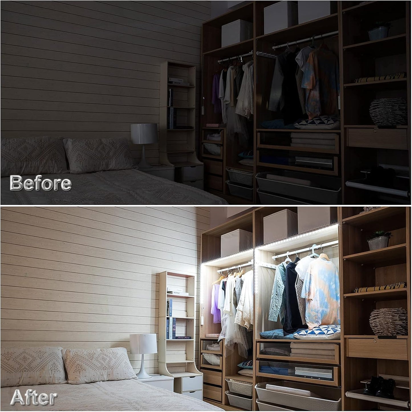 WOBANE Motion Sensor LED Strip – Thoughtful Housewarming Gift for New Homeowners