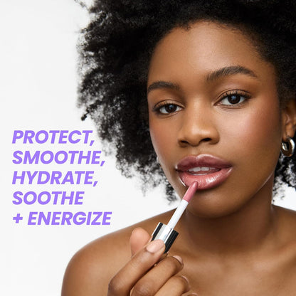 Wonderskin Lip Oil Rehab Serum – Honey Premium Tinted Lip Oil with Sheer Red Finish for an Elevated Vanity