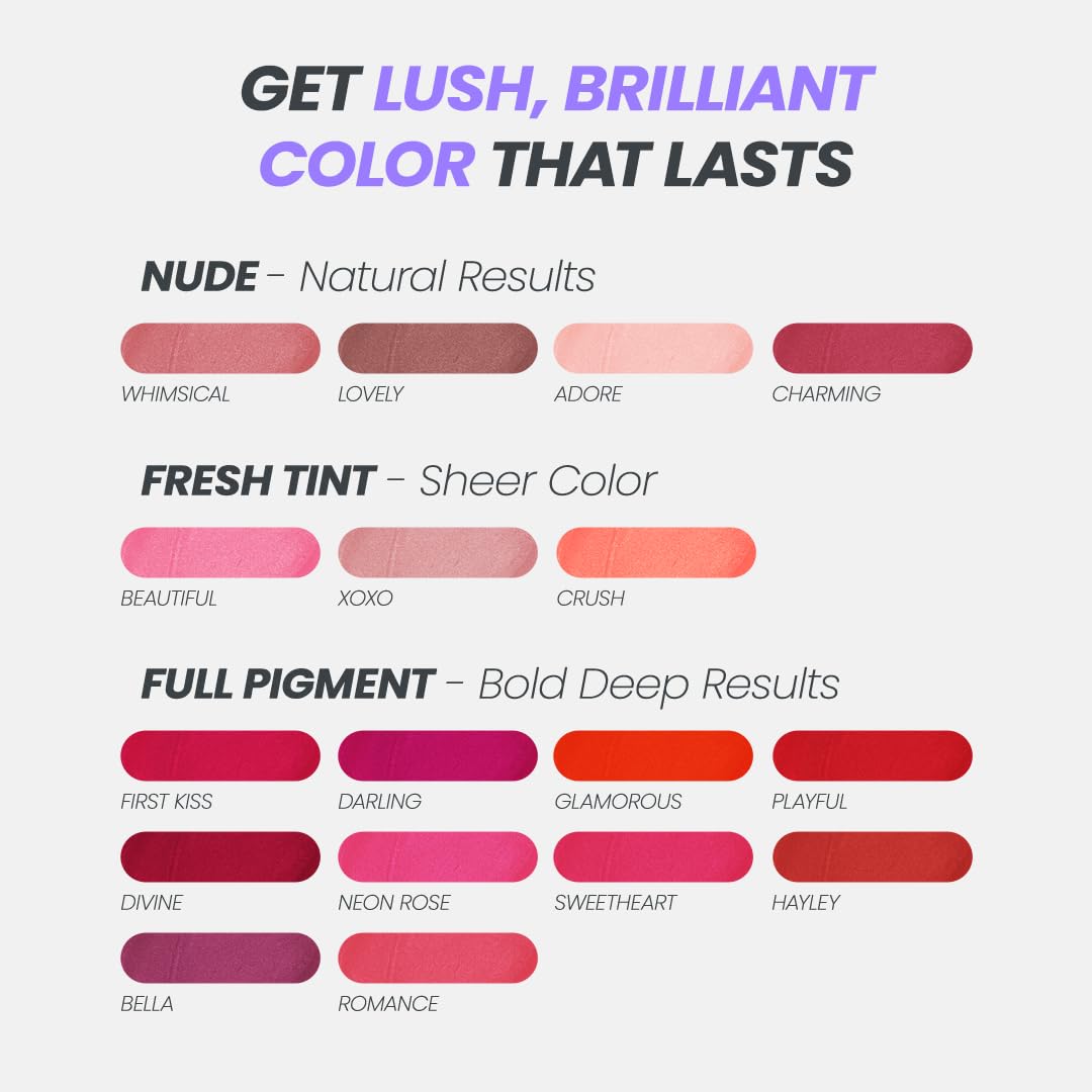 Wonderskin Wonder Blading Lip Stain – 30-Second Morning Routine for Commute and Client Meetings, Peel-Off Masque