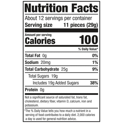 Wonka Jujyfruits Assorted Chewy Gummy Candy, 5 Flavors in One 12oz Bag for Kids' Lunchboxes and Party Tables
