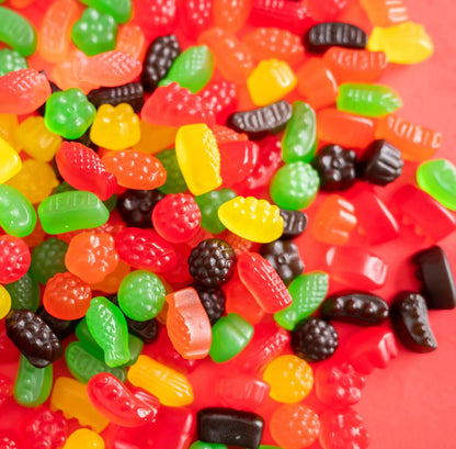 Wonka Jujyfruits Assorted Chewy Gummy Candy, 5 Flavors in One 12oz Bag for Kids' Lunchboxes and Party Tables