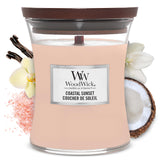 WoodWick Cashmere Candle – Stress Relief Scent for Reading Nook, Long-Lasting 9.7 oz Jar