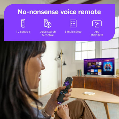 works with alexa, apple airplay/homekit, google home, and roku smart home