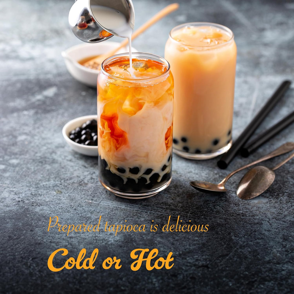 WuFuYuan Boba Pearls – Calming Wind-Down Treat for Evening Tea Moments, Microwave Ready Black Sugar Flavor
