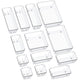 13 PCS - Clear