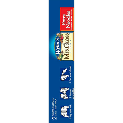Wyler's Mrs. Grass Extra Noodles Soup Mix – Mindful Wind-Down Dinner After a Long Stressful Day