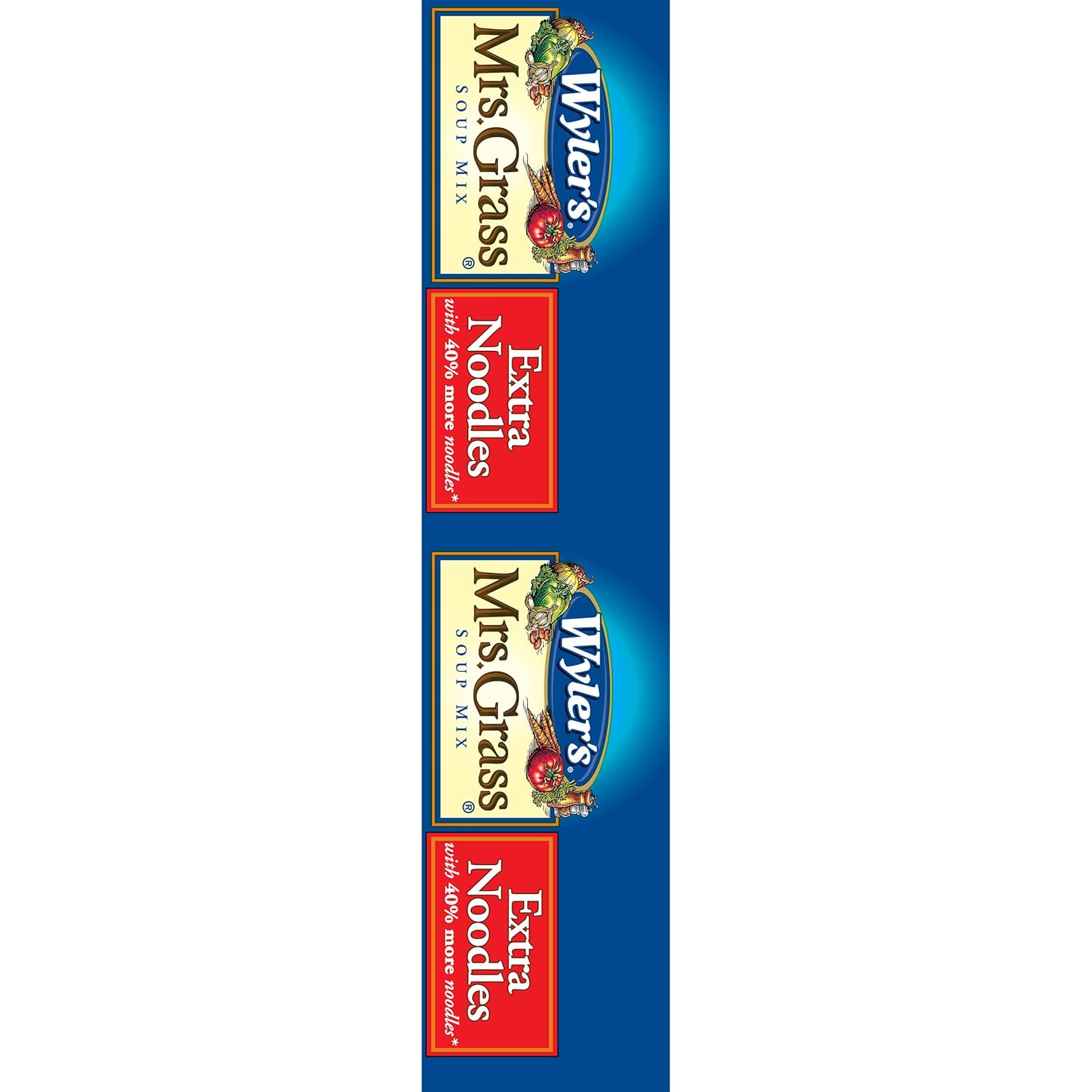Wyler's Mrs. Grass Extra Noodles Soup Mix – Mindful Wind-Down Dinner After a Long Stressful Day