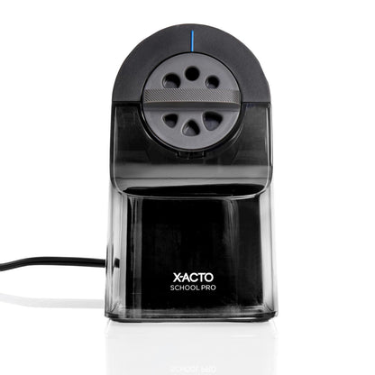 X-ACTO School Pro Electric Sharpener Gift for Teachers, Classroom-Ready Starter with XL Shavings Bin