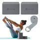Grey - 2 Blocks W/Strap
