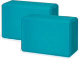 Gaiam Yoga Block - Latex-Free EVA Foam for Allergy-Safe Yoga and Pilates Practice