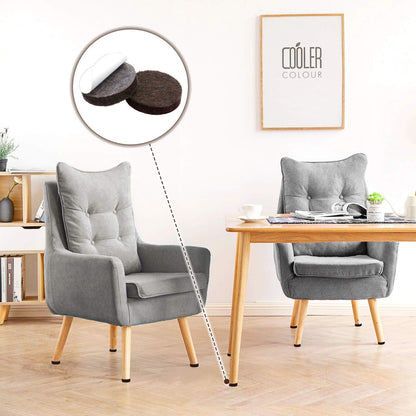 Yelanon Premium Felt Pads for Chair Legs - 216 Piece Variety Pack in Neutral Tones for Stylish Home Interior Floor Protection