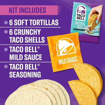 yields 12 total tacos (6 soft + 6 crunchy)