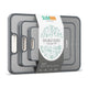 Silver - Set of 3 (18" x 12.5", 15.5" x 10.5", 12" x 8.5")