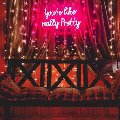 You like really pretty LED Neon Sign – Thoughtful Self-Care Present for Mom, Cute Pink Bedroom Accent Light
