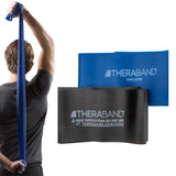 THERABAND Non-Latex Resistance Bands – Compact Work-from-Home Bands for Posture Correction