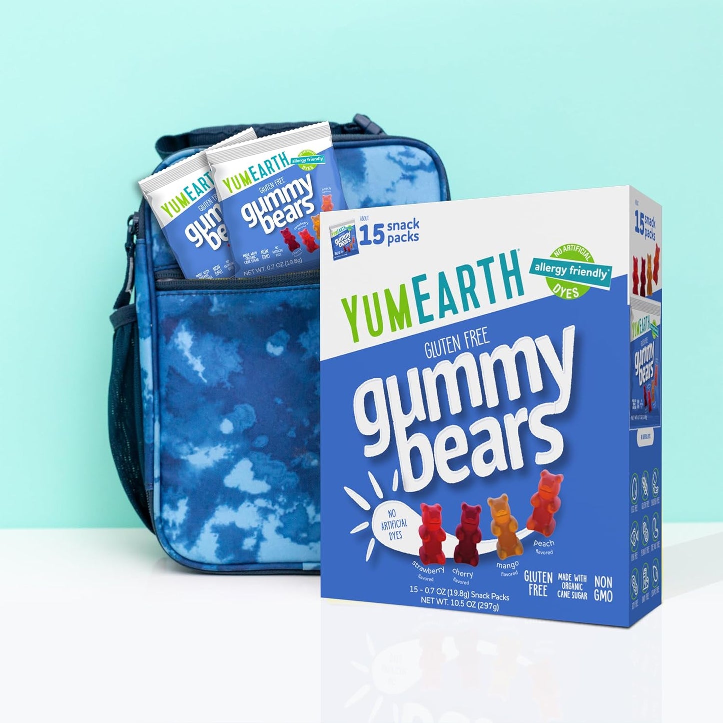 YumEarth Organic Gummy Bears – Sensitive Snacker Safe Treat, No HFCS Organic Gummy Bears