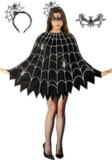 CONGRU Halloween Costume for Adults – Breathable 100g Fabric Set for Outdoor Costume Parties, Easy to Layer in Cool Weather