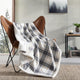 50" x 60" - Edgewood Plaid Grey