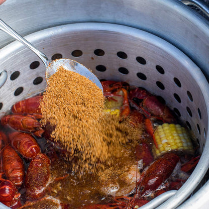 Zatarain's Crawfish, Shrimp & Crab Boil 4.5 lb – Camping and Tailgate Shrimp Boil Spice for Open-Air Cooking