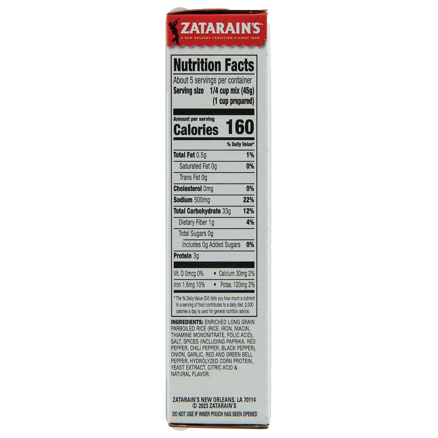 Zatarain's Jambalaya Rice Mix 4 Pack – Thoughtful Pantry Gift for Creole Food Lovers