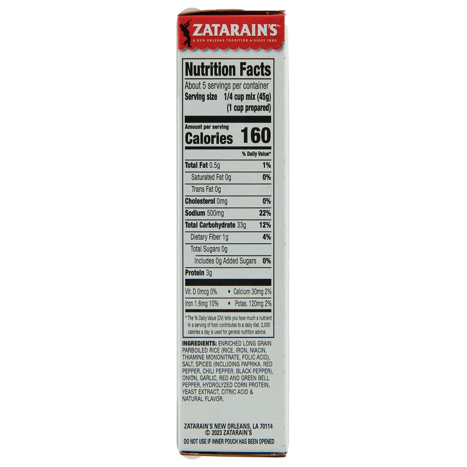 Zatarain's Jambalaya Rice Mix 4 Pack – Thoughtful Pantry Gift for Creole Food Lovers