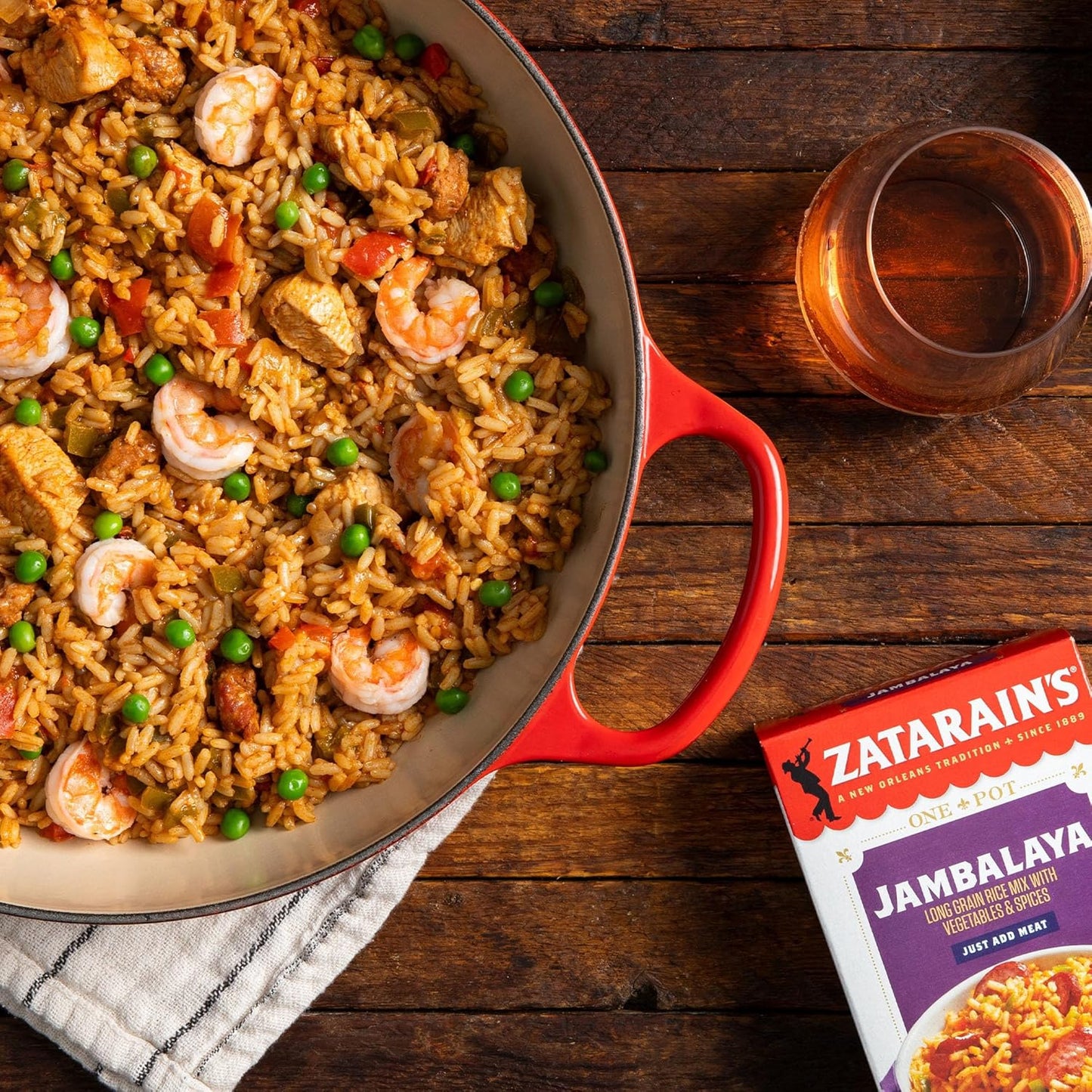 Zatarain's Jambalaya Rice Mix 4 Pack – Thoughtful Pantry Gift for Creole Food Lovers