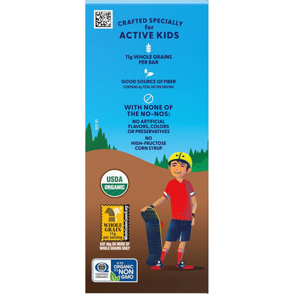 Zbar Chocolate Brownie Granola Bars – Soft Chewy After-School Snack for Kids, USDA Organic Non-GMO 18 Pack