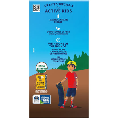 Zbar Chocolate Brownie Organic Snack Bars — After-School Energy Boost for Active Kids Ages 3-12, 24-Count Bulk Pack