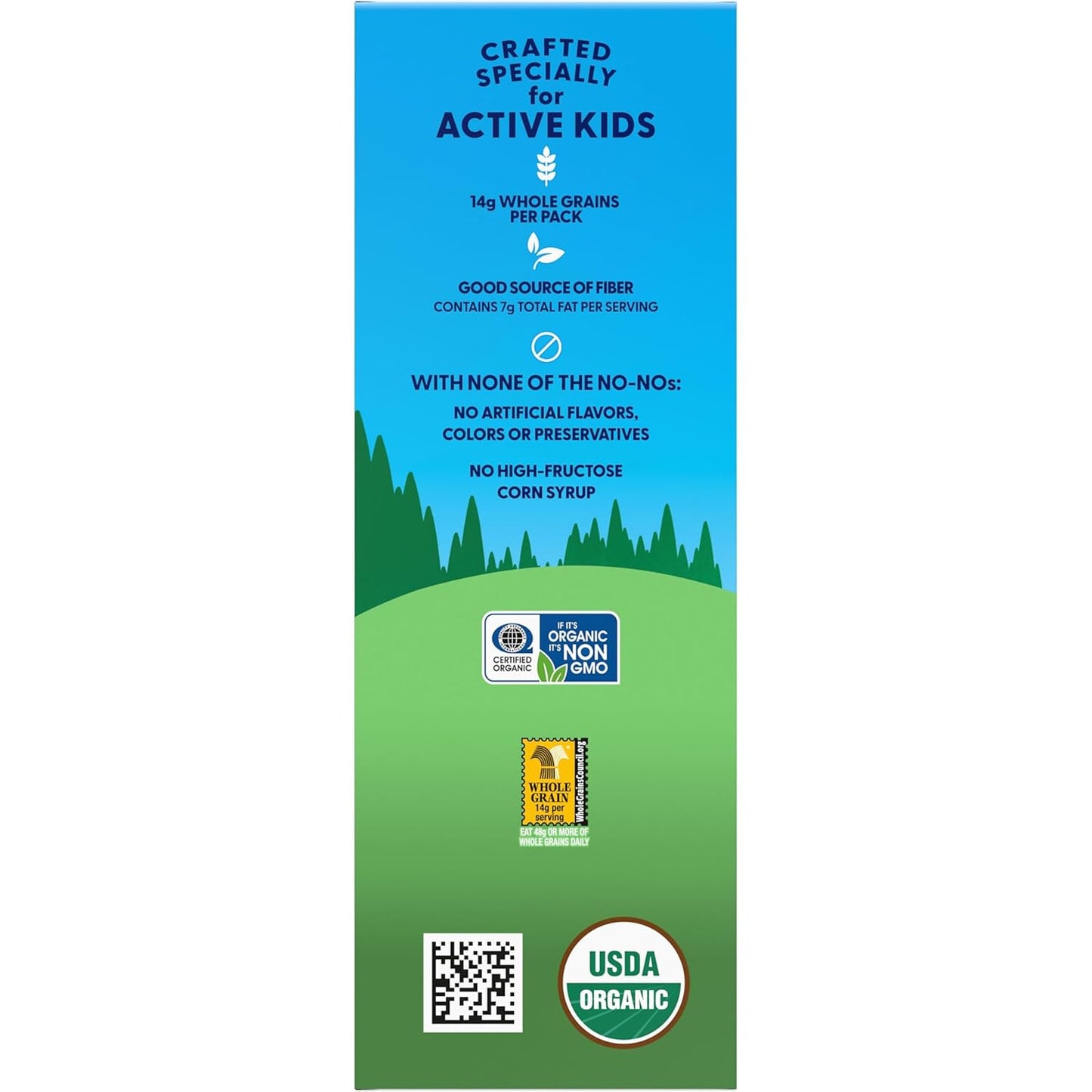 Zbar Oat Bites - Iced Oatmeal Cookie - Portable Organic Snack for Weekend Hikes and Park Outings - 6 Single-Serve Packs