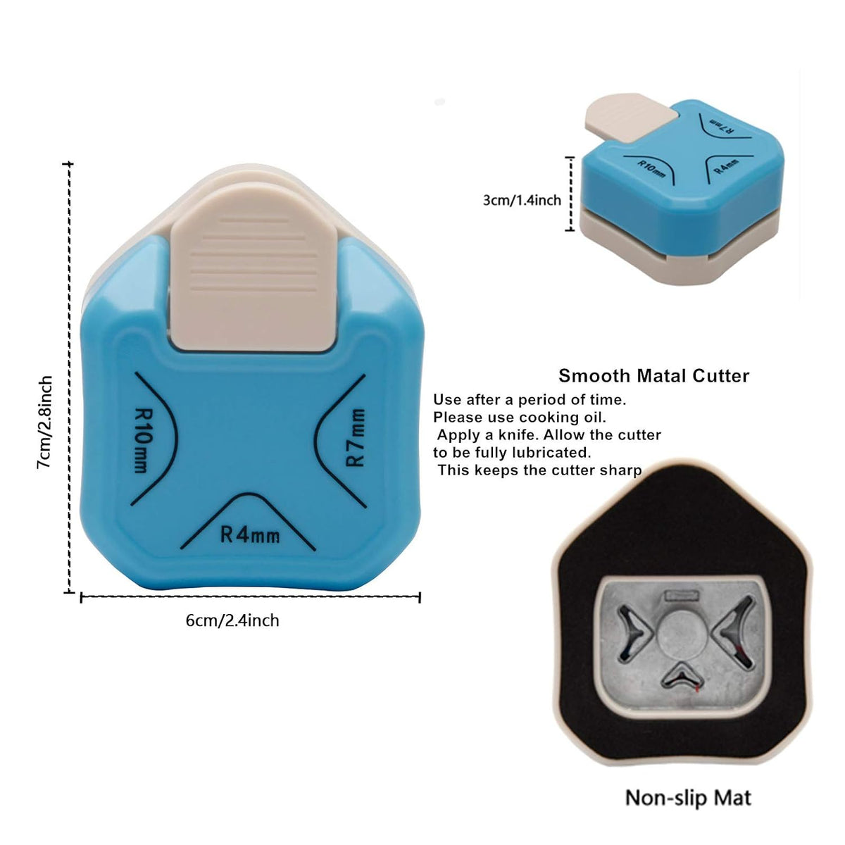 zbs + zinc alloy body construction for durability and stable pressing