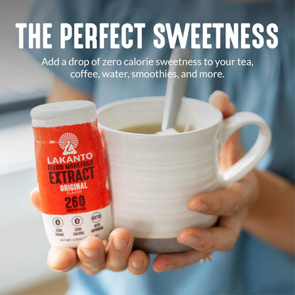 zero calorie, zero carb, zero sugar nutritional profile