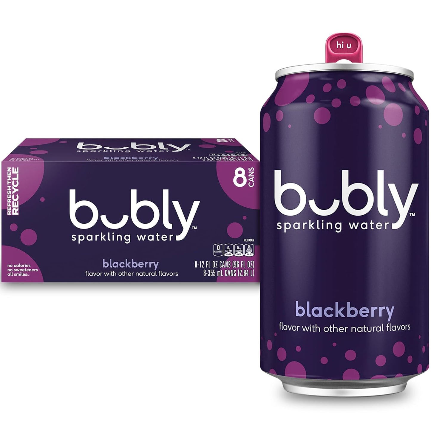 zero calories, zero sugar, and zero sweeteners formulation