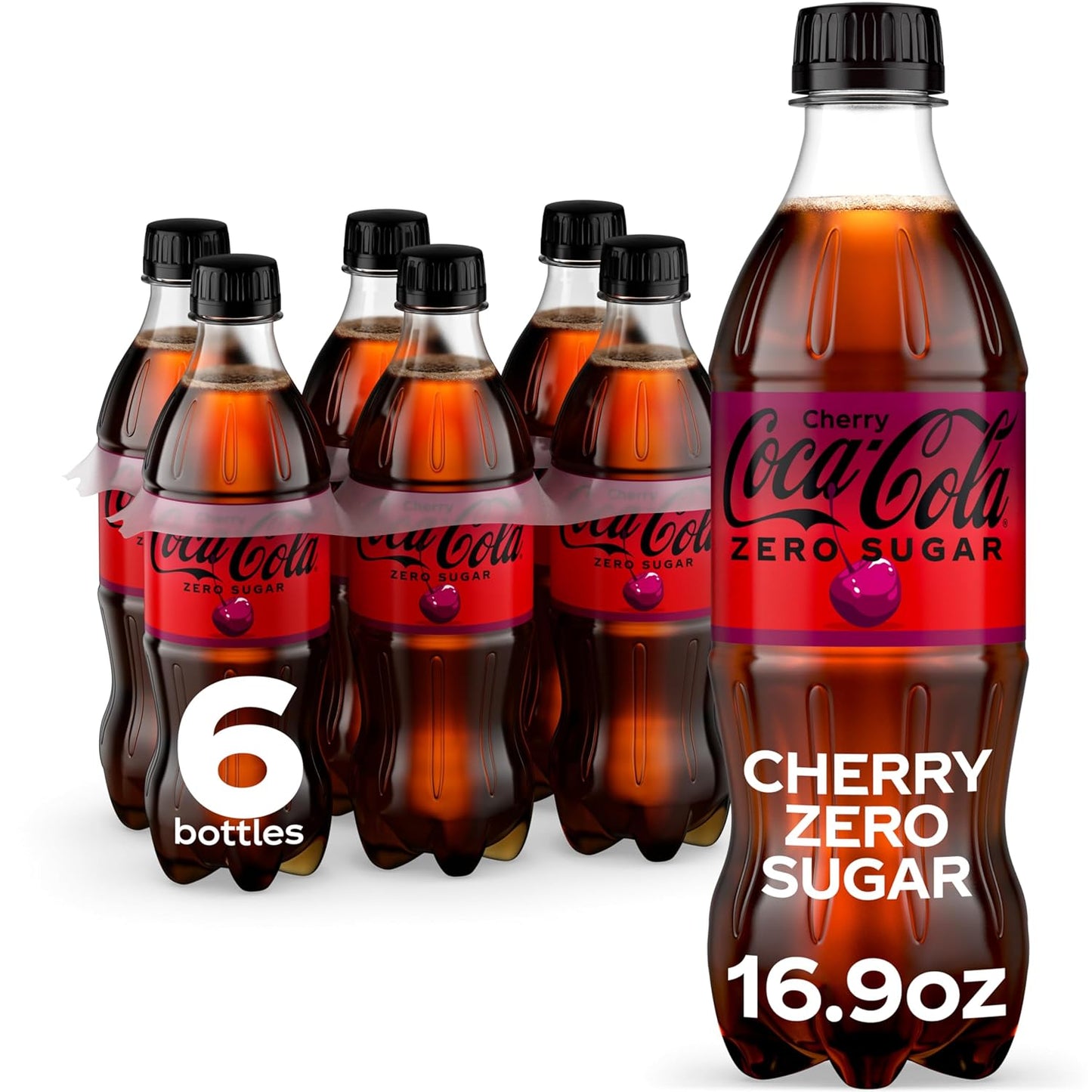 zero sugar formula sweetened with aspartame and acesulfame potassium