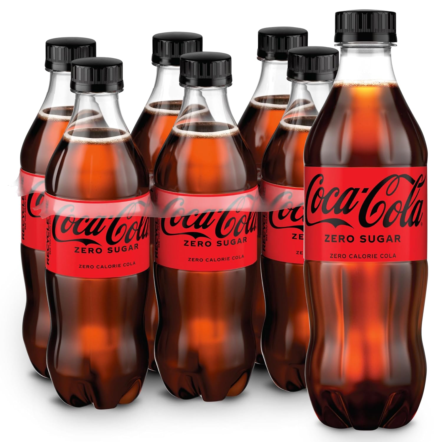 zero sugar formula sweetened with aspartame and acesulfame potassium