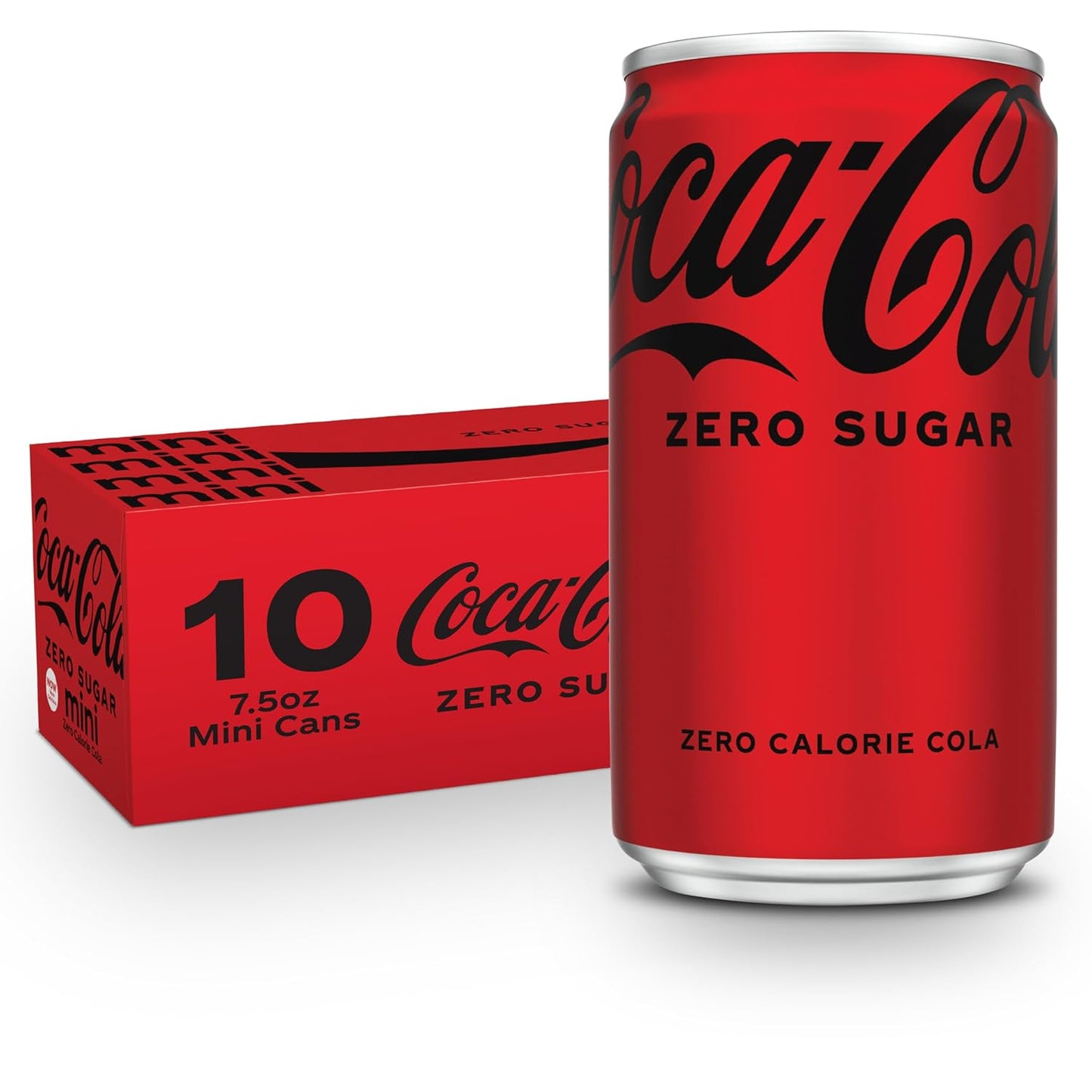 zero sugar formula sweetened with aspartame and acesulfame potassium