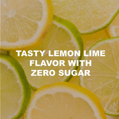 zero sugar, zero caffeine, non-carbonated formula
