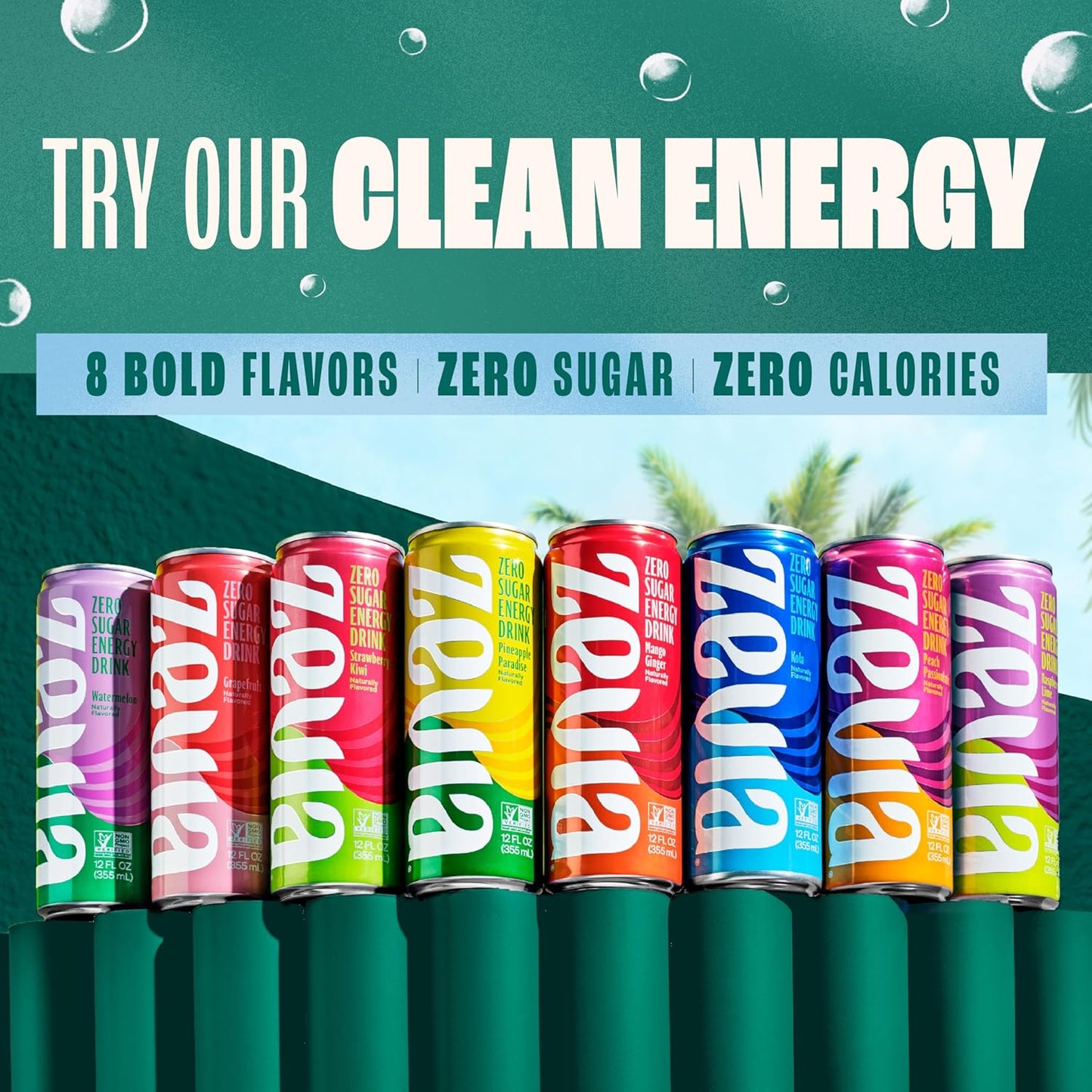 Zevia Zero Sugar Soda 6-Flavor Variety Pack – Diet-Friendly Hostess Gift and Stocking Stuffer for Clean Eating Lifestyles
