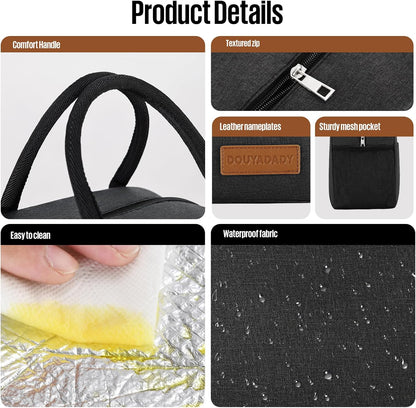 zipper closure and hand-washable durable fabric