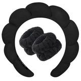 Zkptops Spa Headband – Calming Self-Care Accessory, Soft Sponge-Lined Hairband for Bath and Skincare Routine