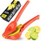 Bright Red and Yellow