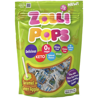 Zollipops Sugar-Free Lollipops for Kids – Dentist-Approved Cavity-Fighting Treats for Lunchboxes and After-School