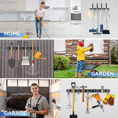 ZONGOOL 2 Pack Wall Mount Tool Organizer – Practical Housewarming Present for Parents Moving Into a New Home